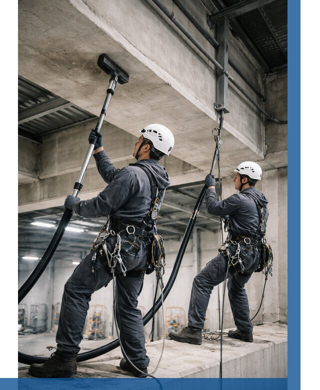 Обеспыливание потолочных конструкций в Сафонове от 256 р. |ВЫСОТНИК-Сфн