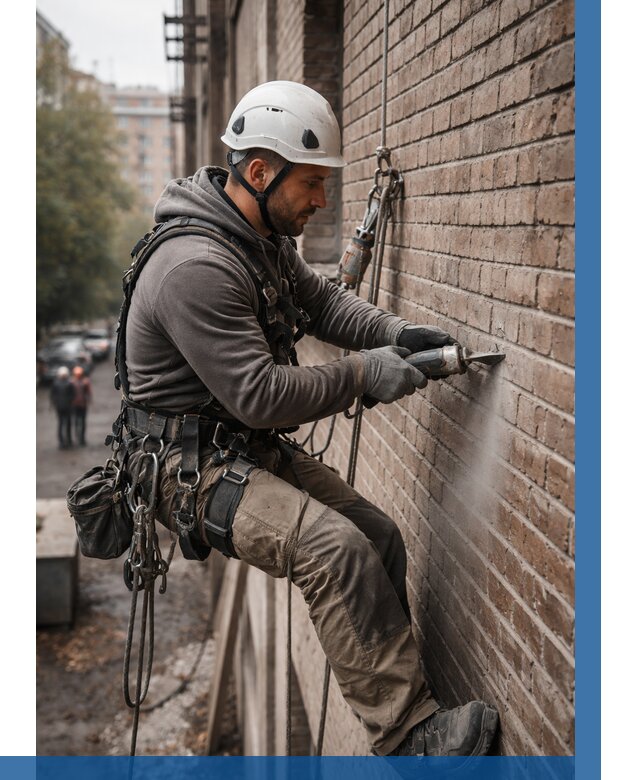 Расшивка кирпичных швов в Сафонове от 615 р. | ВЫСОТНИК-Сфн