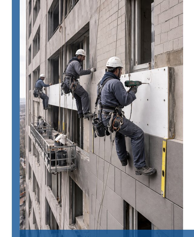 Монтаж фасадных термопанелей высокого качества в Сафонове