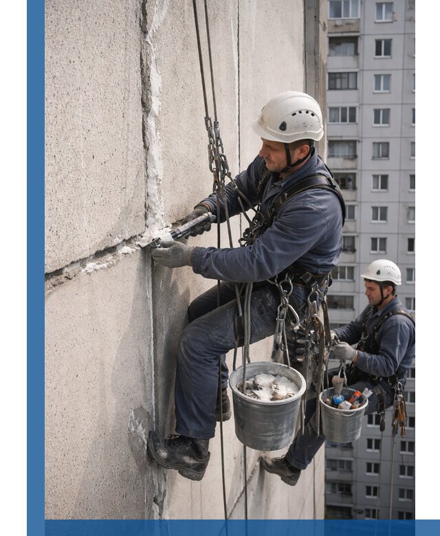 Утепление межпанельных швов в Сафонове профессионально и надежно
