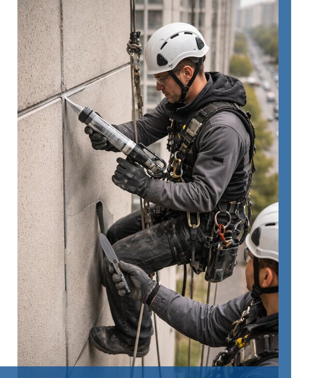 Первичная герметизация швов в Сафонове от 615 р. | ВЫСОТНИК-Сфн