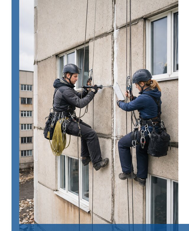 Герметизация межпанельных швов тёплым швом в Сафонове