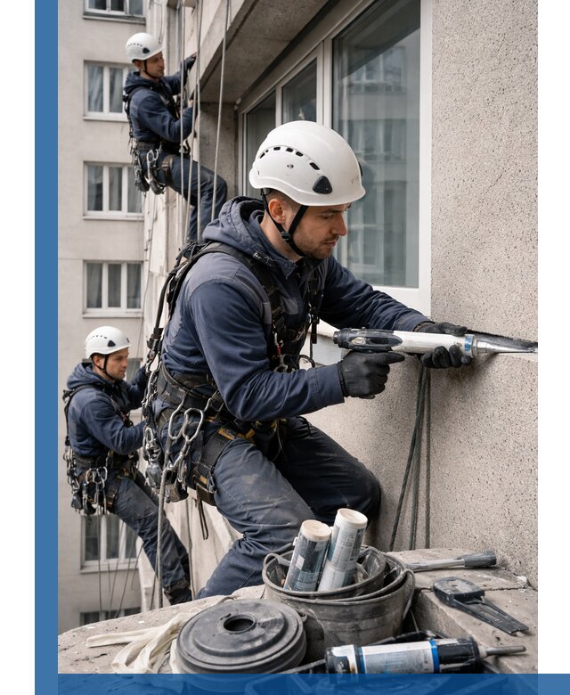 Герметизация швов лоджии в Сафонове профессионально и надежно