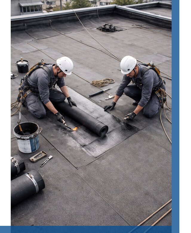 Ремонт мягкой кровли под ключ в Сафонове от 717 р. | ВЫСОТНИК-Сфн