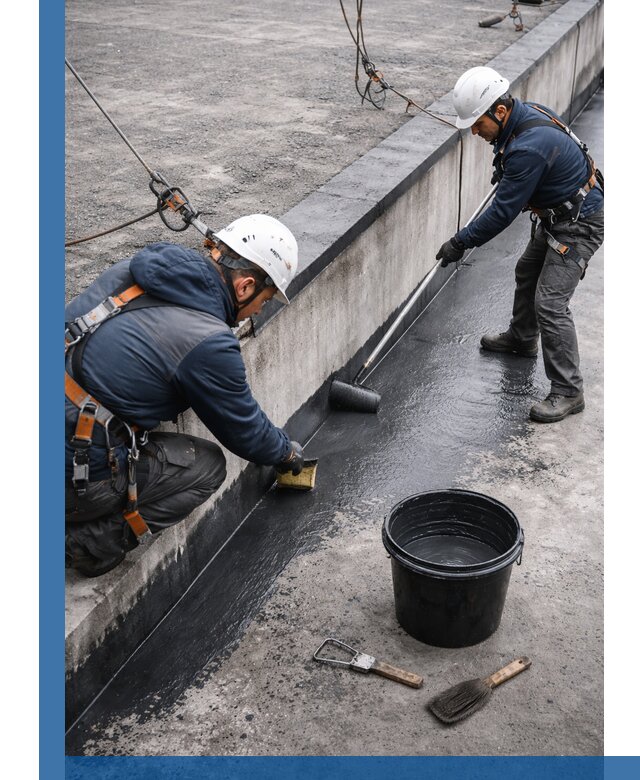 Гидроизоляция кровли жидкой резиной профессионально в Сафонове