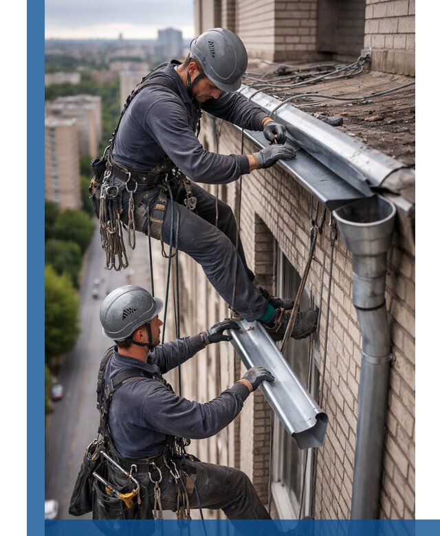 Ремонт водосточных желобов в Сафонове, быстро и качественно