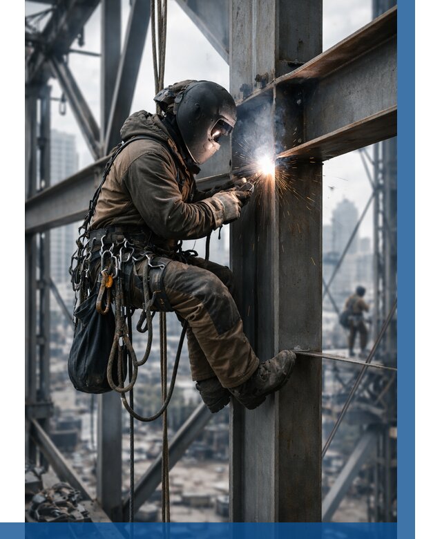 Высотные сварочные работы в Сафонове от 3587 р. | ВЫСОТНИК-Сфн