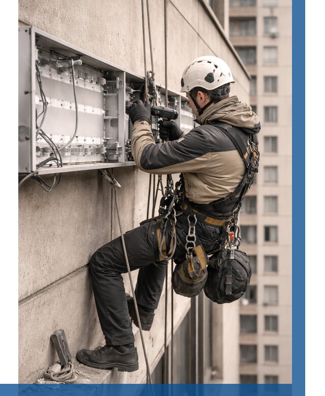 Ремонт вывески на высоте в Сафонове от 4612 р. | ВЫСОТНИК-Сфн