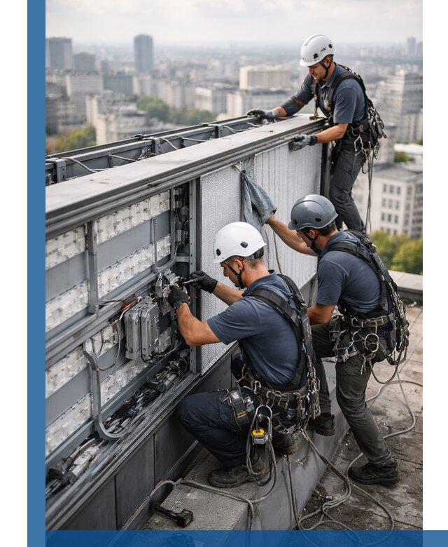 Профессиональное обслуживание крышной рекламы в Сафонове под ключ