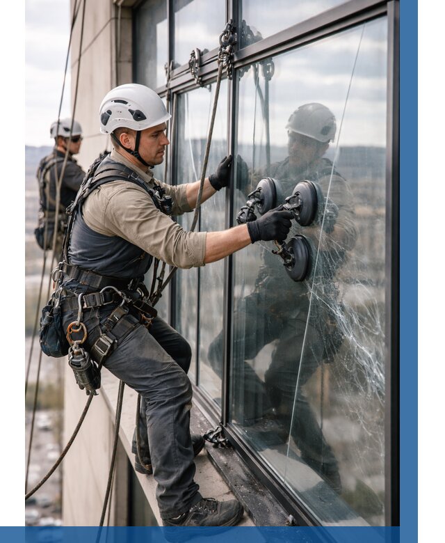 Замена стекла в витраже в Сафонове под ключ от 8711 р. | ВЫСОТНИК-Сфн