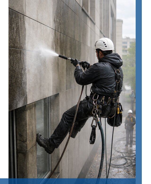 Гидроструйная очистка поверхностей в Сафонове от 871 р. | ВЫСОТНИК-Сфн