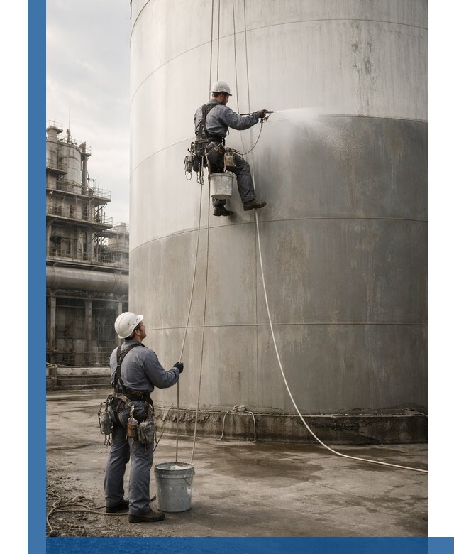 Покраска стальных резервуаров и емкостей в Сафонове профессионально