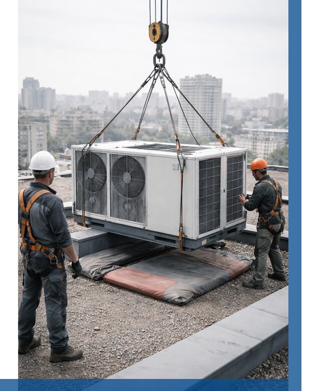 Подъем груза на крышу в Сафонове от 5124 р. | ВЫСОТНИК-Сфн заказать