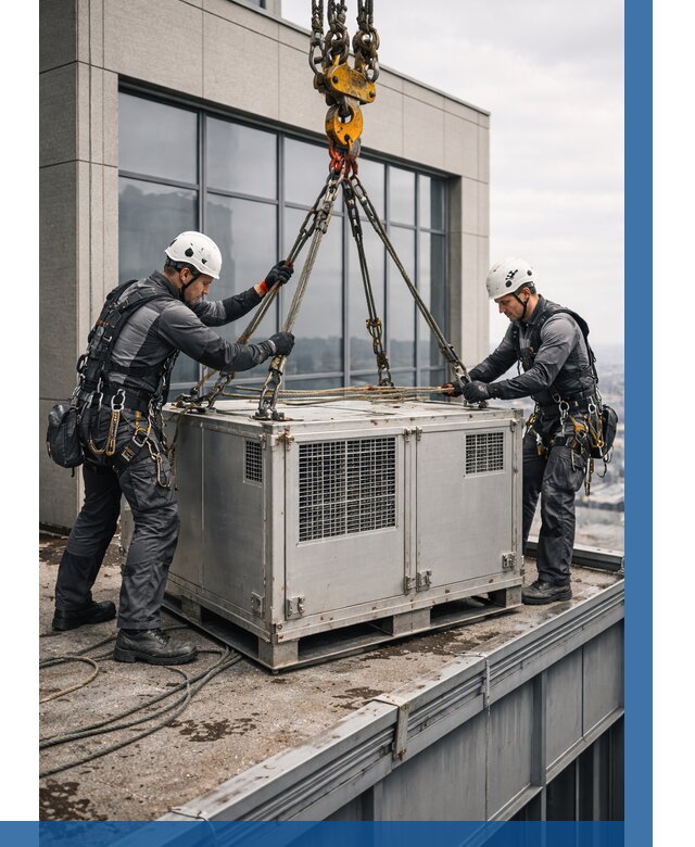 Такелажные работы на высоте в Сафонове от 8198 р. | ВЫСОТНИК-Сфн