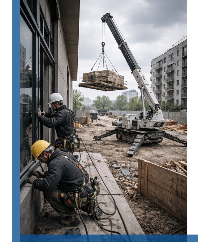 Аренда крана Пионер в Сафонове для строительных работ