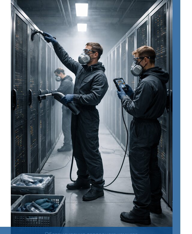 Обеспыливание серверной комнаты в Сафонове от 4612 р. | ВЫСОТНИК-Сфн