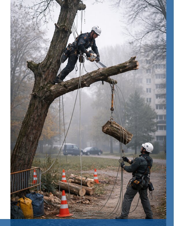 Удаление аварийных деревьев в Сафонове от 15372 р. | ВЫСОТНИК-Сфн