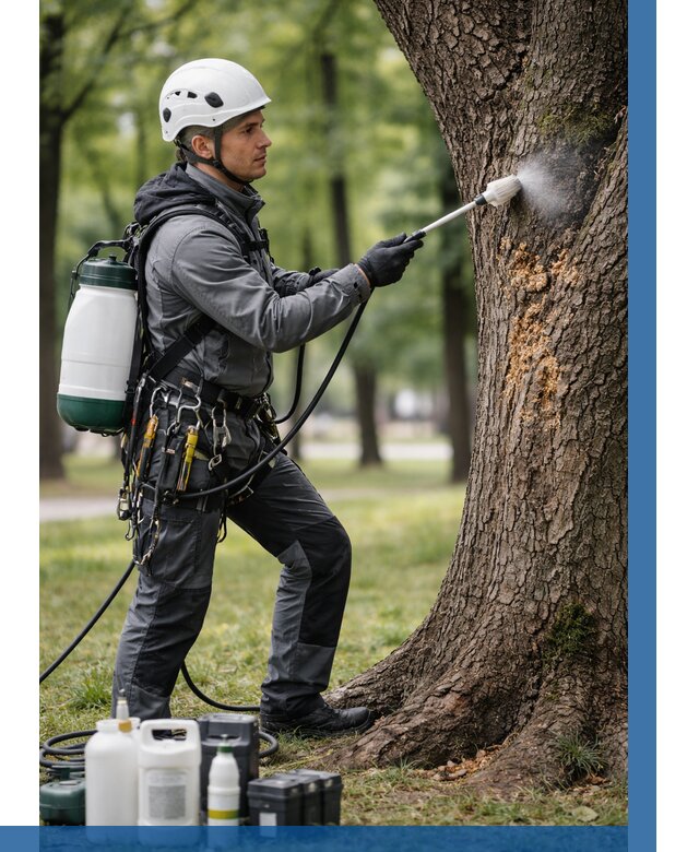 Обработка деревьев от вредителей в Сафонове от 4612 р. | ВЫСОТНИК-Сфн