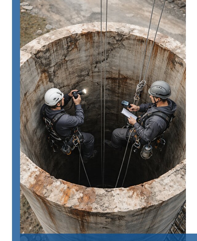 Обследование дымовой трубы: диагностика и оценка состояния в Сафонове
